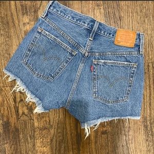Levi’s 501 High Waisted Shorts